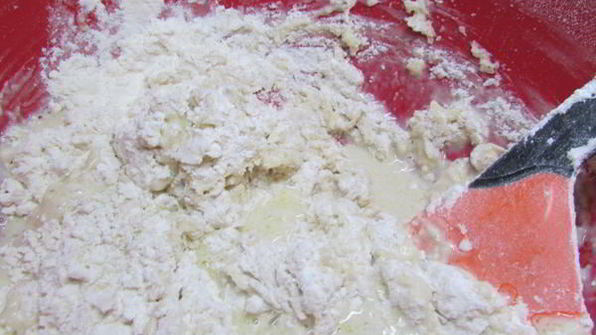 домашний хлеб с сыром и укропом