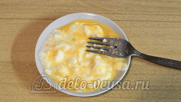 фаршированный хлеб с рыбными консервами