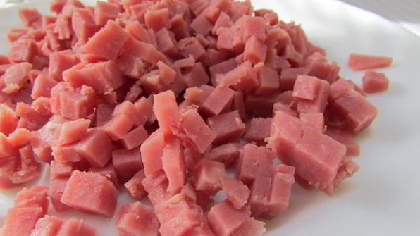 французский хлеб с ветчиной в хлебопечке