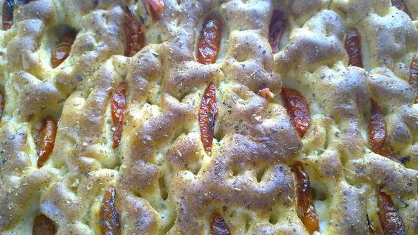 итальянский хлеб фокачча