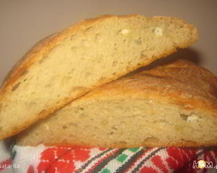 Картофельный хлеб с Дор блю