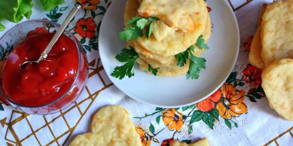 Рецепт картофельные галеты с сыром