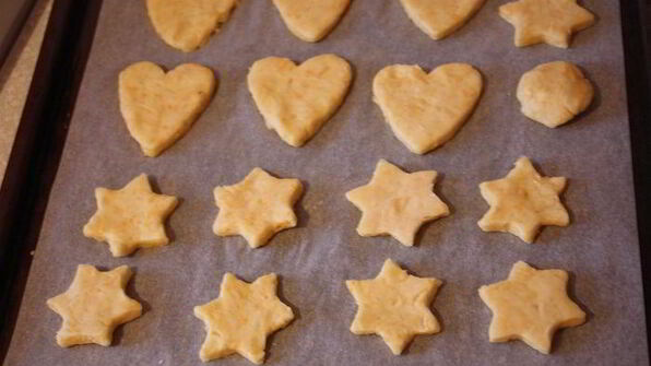 картофельные галеты с сыром