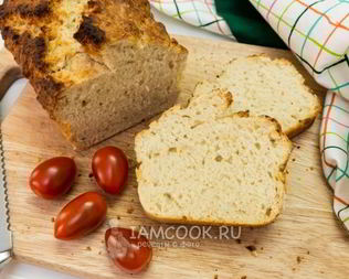 Хлеб без дрожжей и без закваски