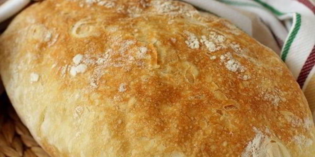 Рецепт хлеб без замеса в чугунке
