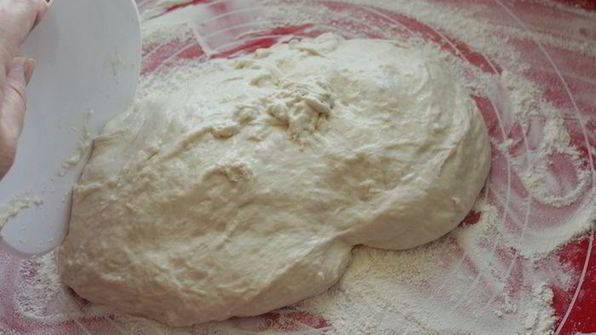 хлеб без замеса в чугунке