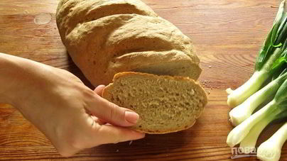 Хлеб деревенский из трех видов муки