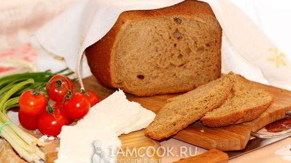 хлеб из трех видов муки на кефире