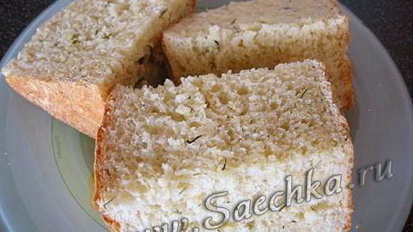 хлеб из взбитого теста