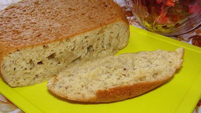 Хлеб на кефире в мультиварке