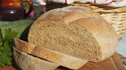 Хлеб пшенично-ржаной на сыворотке