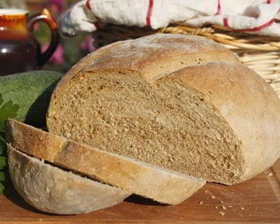 Хлеб пшенично-ржаной на сыворотке