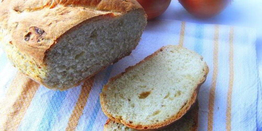 Рецепт хлеб с карамелизованным луком