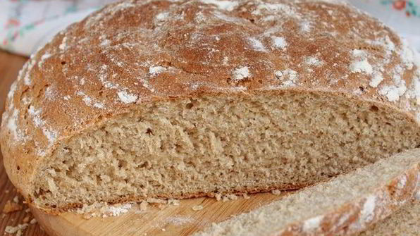хлеб с картофельным пюре