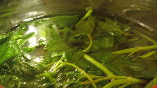 хлеб с крапивой