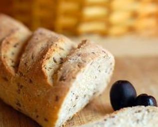 Хлеб с овсяными хлопьями и льняными семечками