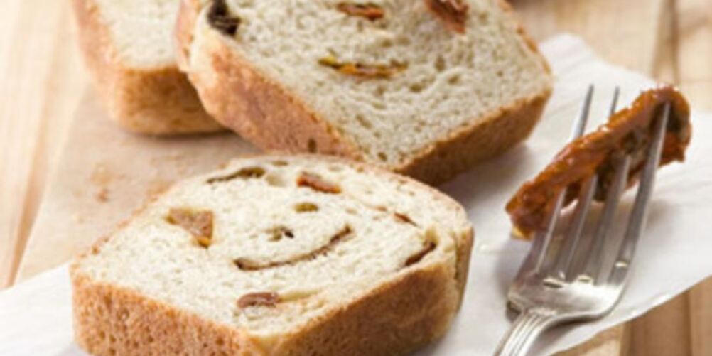 Рецепт хлеб с вялеными помидорами и белыми грибами