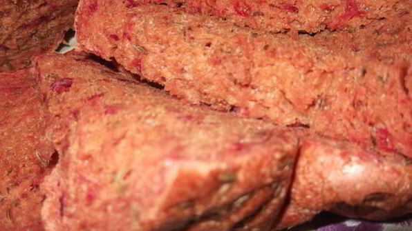 хлеб свекольный с тмином