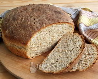Хлеб цельнозерновой с ацатаном