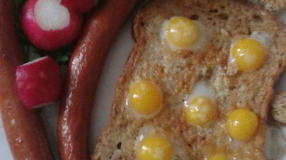 Хлебушек в горошек