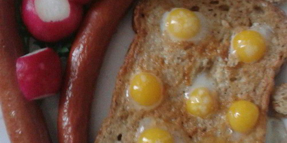 Рецепт хлебушек в горошек