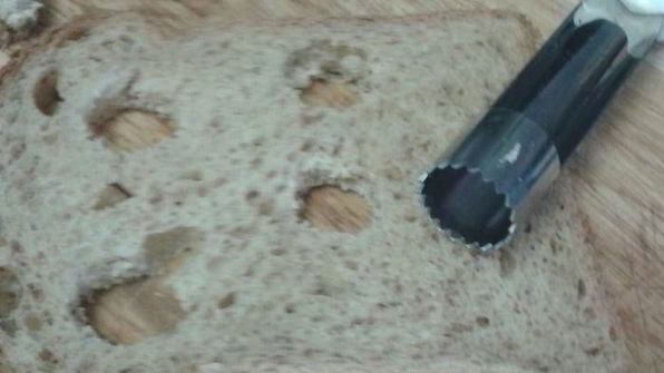 хлебушек в горошек