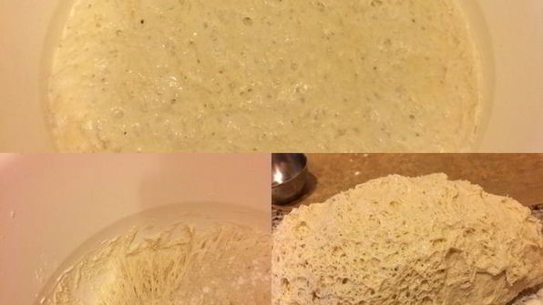 хрустящий белый хлеб без замеса