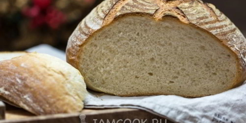 Рецепт круглый хлеб