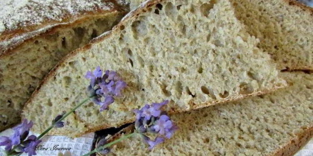 Рецепт лавандовый хлеб