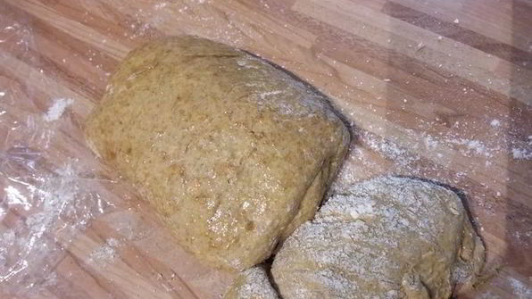 морковный хлеб на полбяной муке