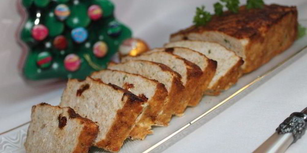 Рецепт мясной хлеб с вялеными помидорами