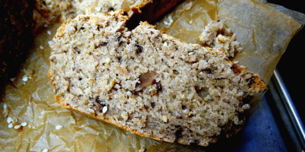Рецепт овсяный хлеб с грецким орехом