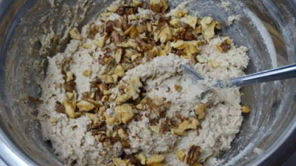 овсяный хлеб с грецким орехом