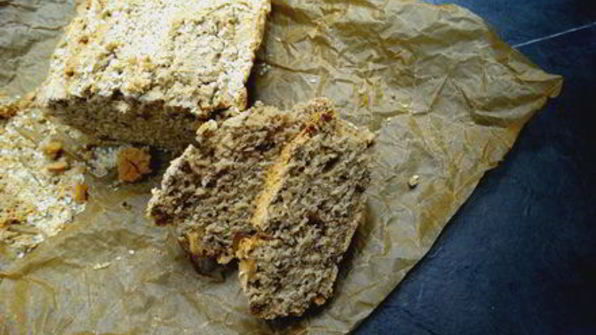 овсяный хлеб с грецким орехом