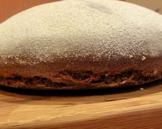 Постный хлеб без дрожжей