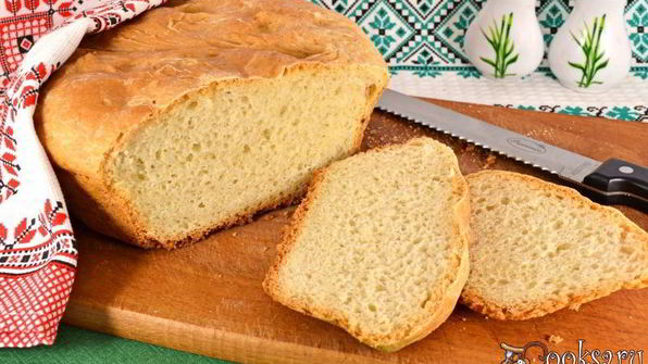 простой домашний белый хлеб