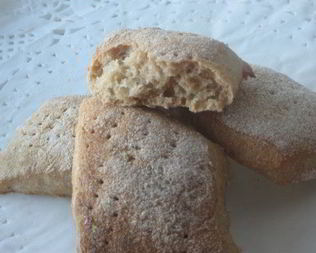 Простые полуржаные хлебцы