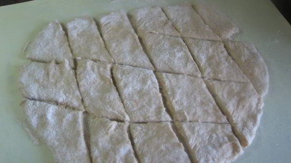 простые полуржаные хлебцы