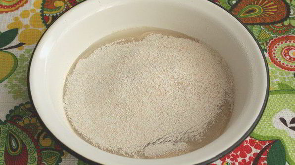 пшенично-ржаной хлеб с льняными семечками