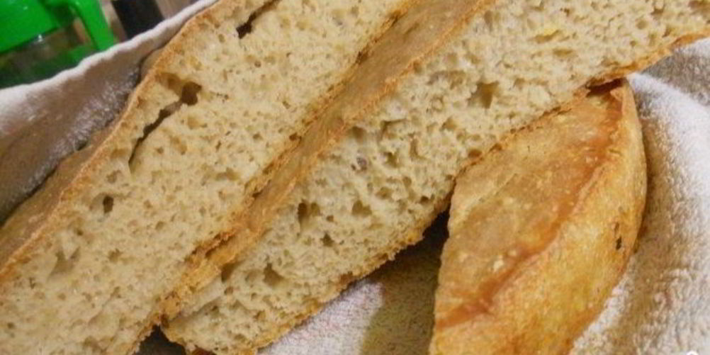 Рецепт ржаная чиабатта