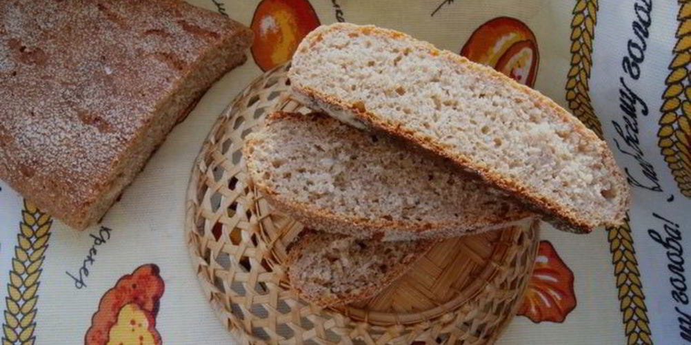 Рецепт ржано-пшеничный хлеб с медом и отрубями