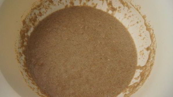 ржано-пшеничный хлеб с медом и отрубями