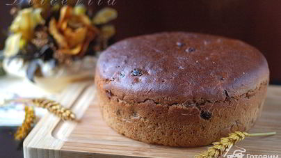 Ржаной десертный хлеб на закваске