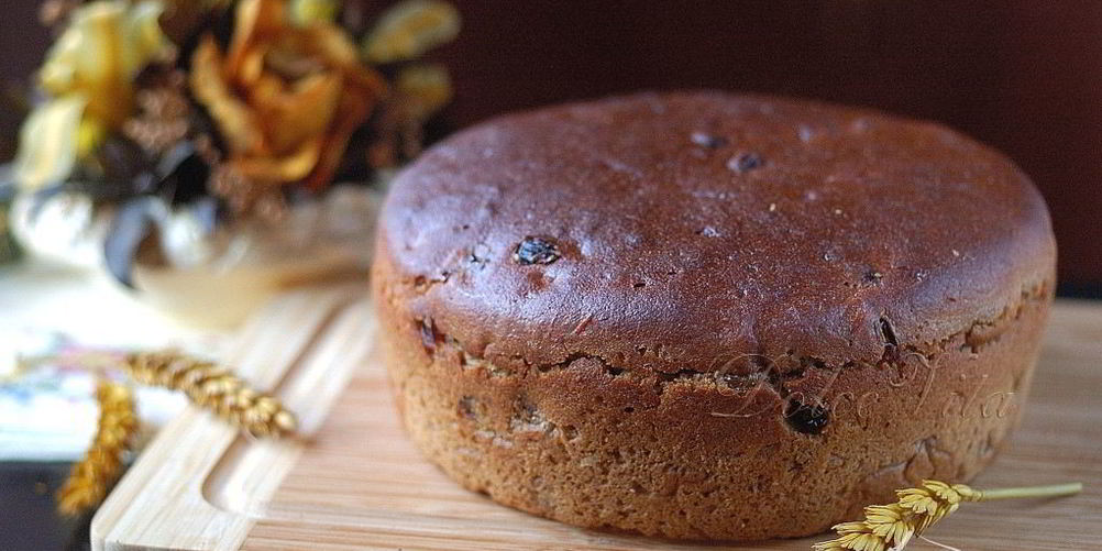 Рецепт ржаной десертный хлеб на закваске