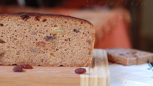 ржаной десертный хлеб на закваске