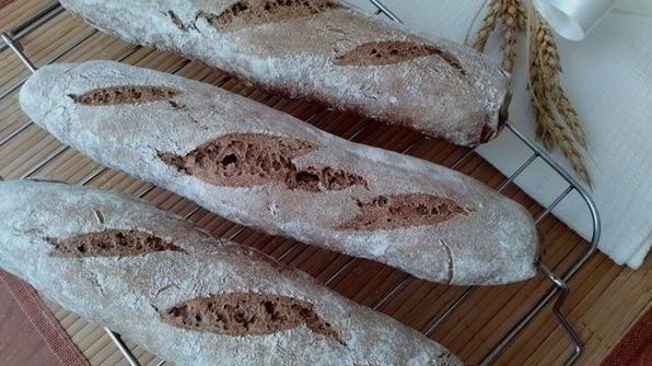ржаные багеты на закваске