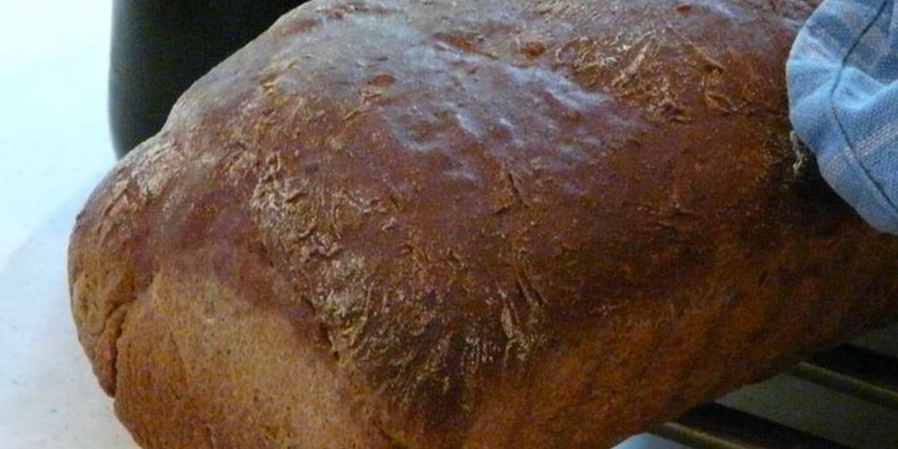 Рецепт сдобный серый хлеб с медом