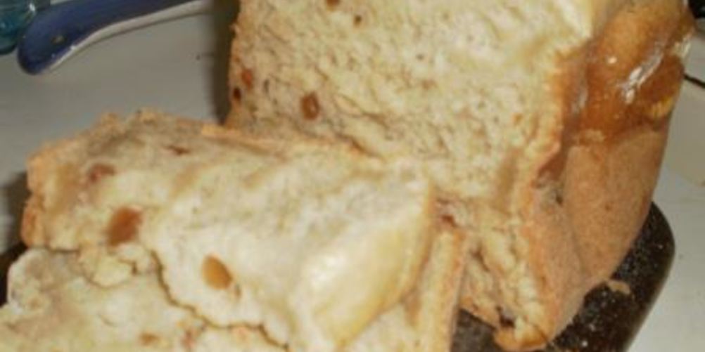 Рецепт сладкий хлеб с изюмом из хлебопечки