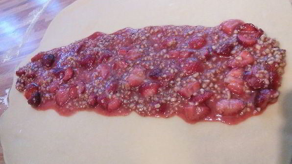 сладкий клубничный хлеб