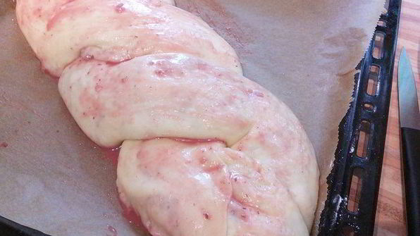 сладкий клубничный хлеб